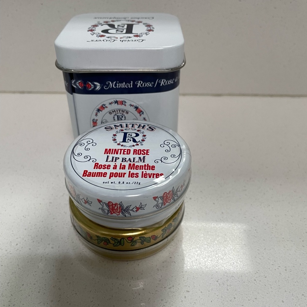 Smith’s lip balm 2 brand new tins